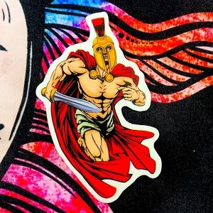 Charge Single Decor Accent Waterproof Sticker